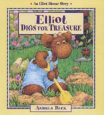 Elliot digs for treasure